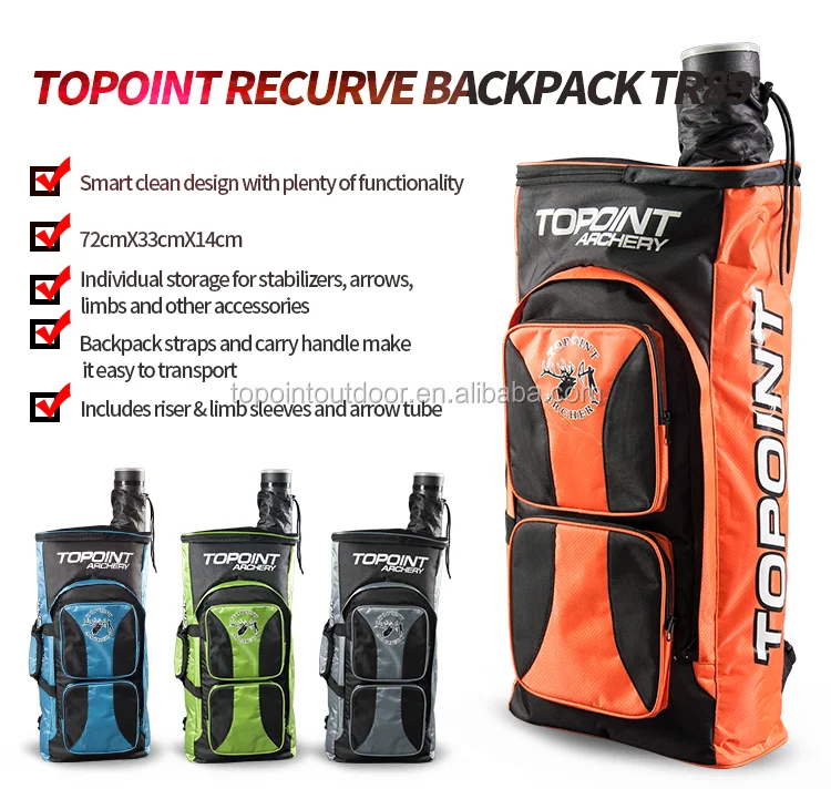 backpack that holds bow