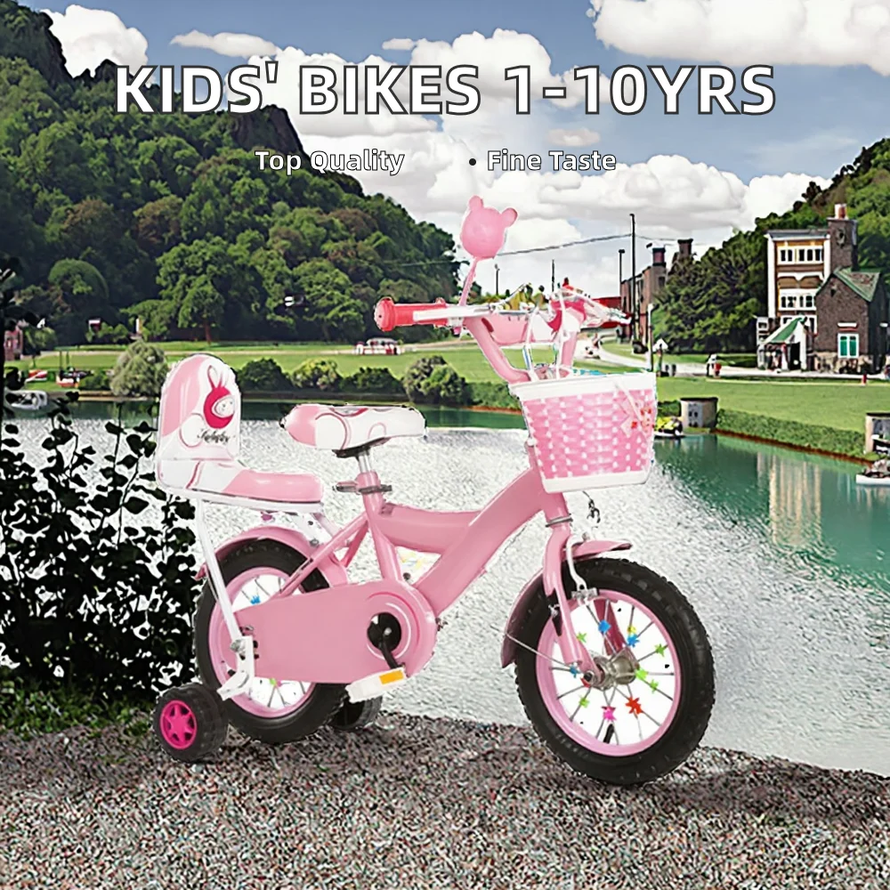 rear v brakes plastic basket ordinary training wheels for age 8 12-3