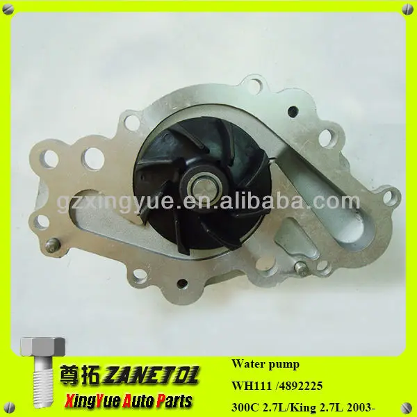 Water Pump WH9111 4892225 Chrysler 300C KING 2.7 parts, View Chrysler