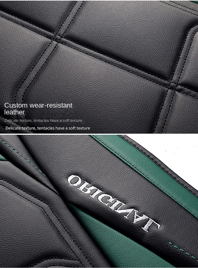 All-Car Five-Seat Leather Cover Fully Encircled Four Seasons Universal Wear-Resistant Dirt-Resistant Breathable Car Seat Cushion manufacture