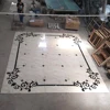 hot selling luxury model medallions patterns Marble Floor Design