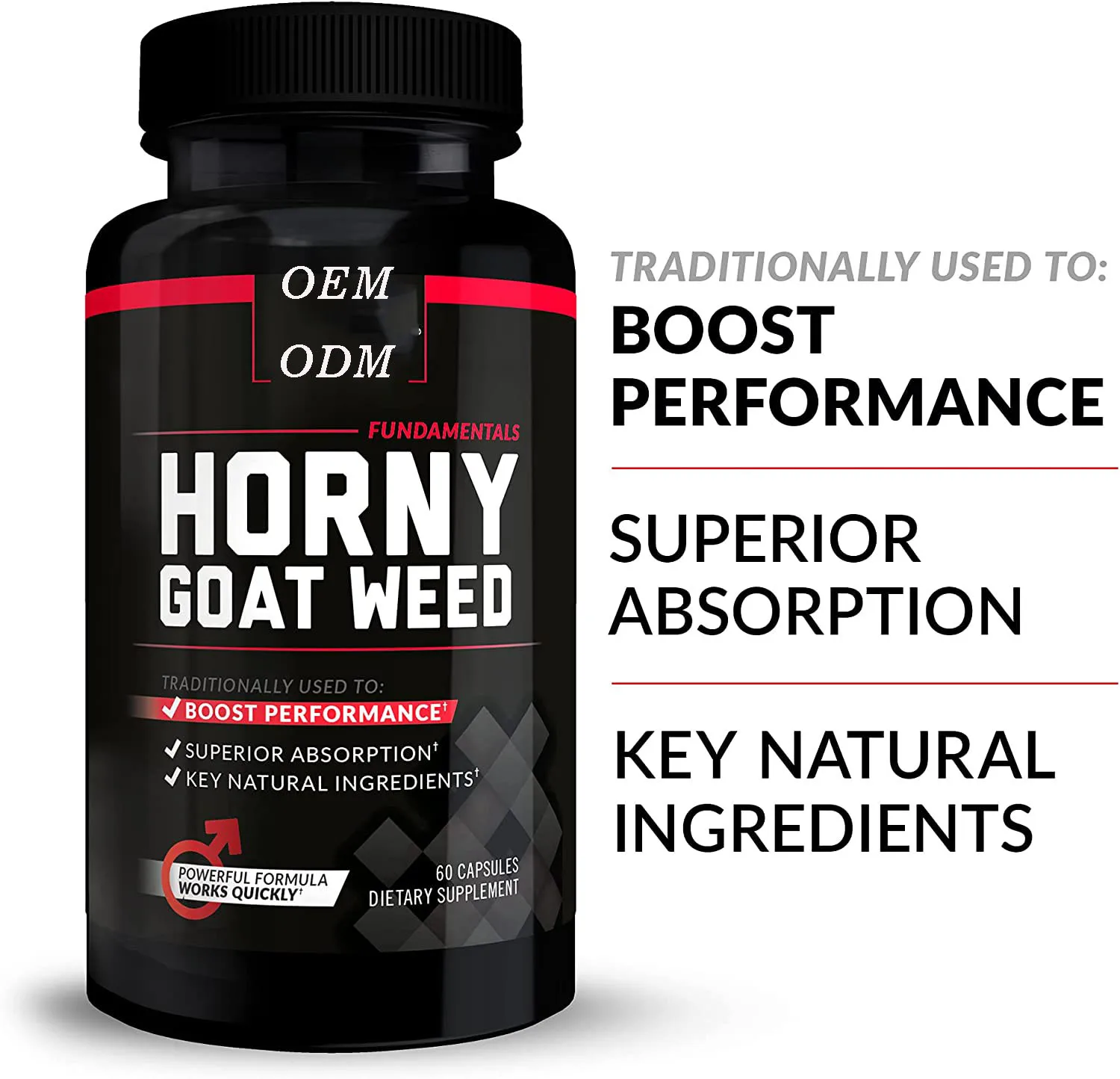 Herbal Supplement Deer Whip Deer Kidney Capsules Of Men's Energy