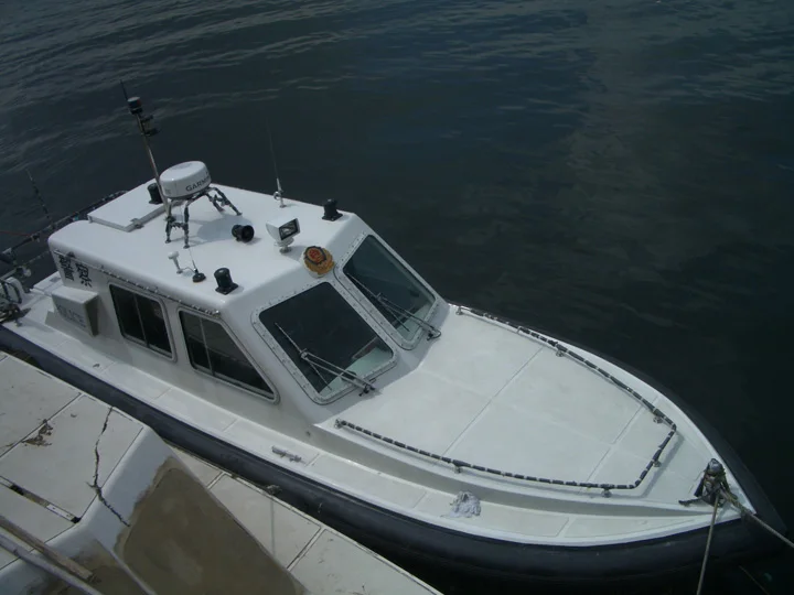 5 巡逻船警船为警察销售小玻璃纤维船 - buy fiberglass boat,police