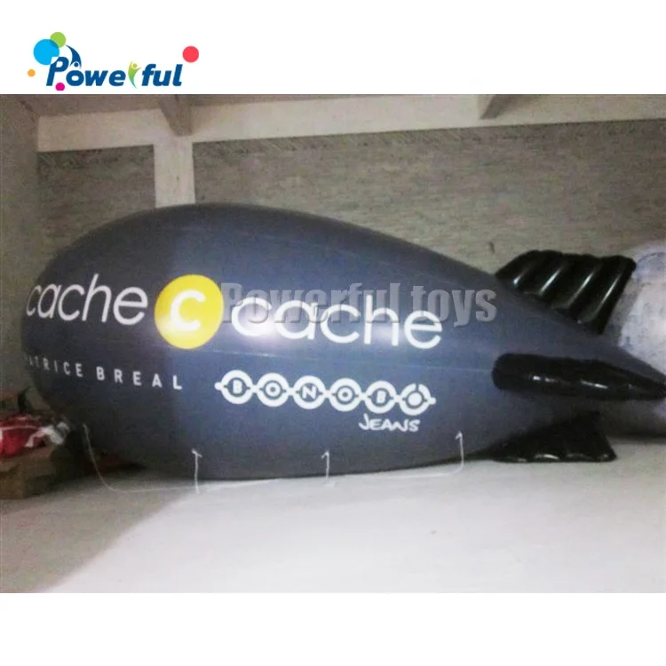 Cheap customized size inflatable helium blimp inflatable airship balloon for decoration