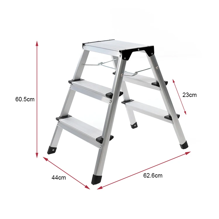 Venta al por mayor escalera de mano plegable 3 peldaños-Compre online