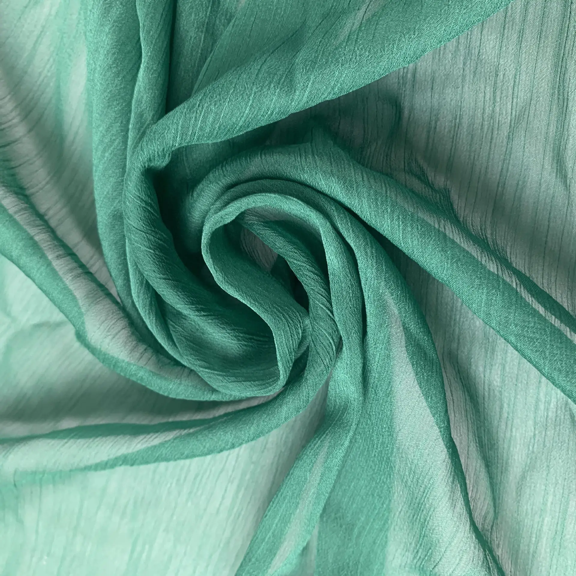 crushed chiffon fabric