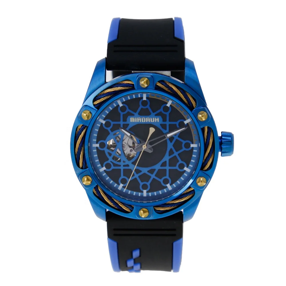 High Quality New Design Japan Nh38 Automatic Movement Men Wrist Watches ...