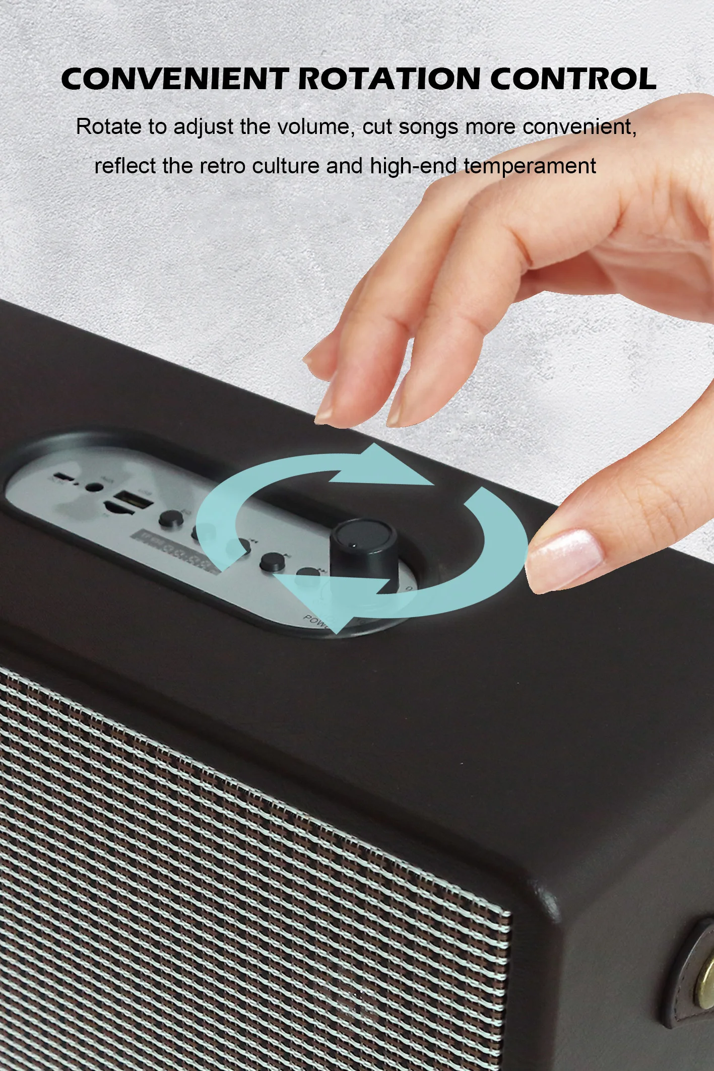 High power portable trolley wireless bluetooth speaker - ANKUX.COM