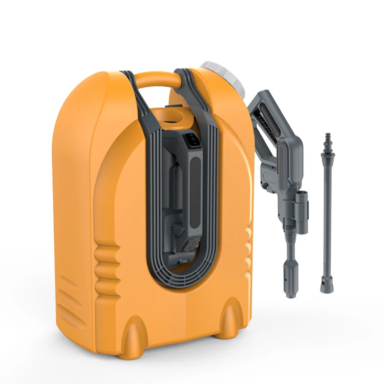 Portable 18.5V Hight Pressure Washer With 20L Water tank Pressure Outdoor Cleaner Perfect for Car Washing Gardening Pet Bathing manufacture