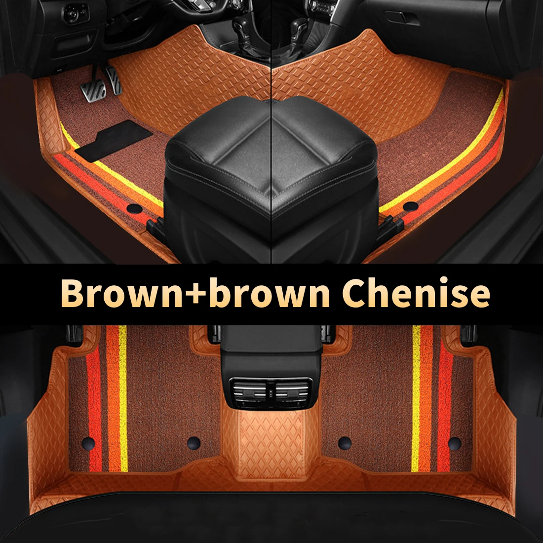 Muchkey Full Set Car Carpet Foot Mat Specific Well Fit Automotive