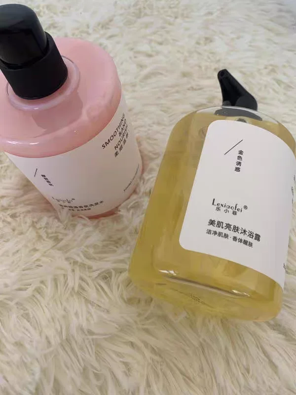 Oem China 500ml Niacinamide Hydration Whitening Body Wash Shower Gel