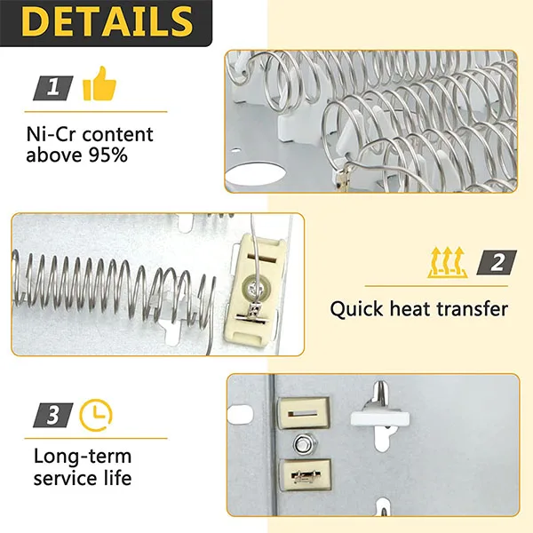 Dryer Heating Element Kit 964P3 for Speed Queen Electric and Gas Dryers ...