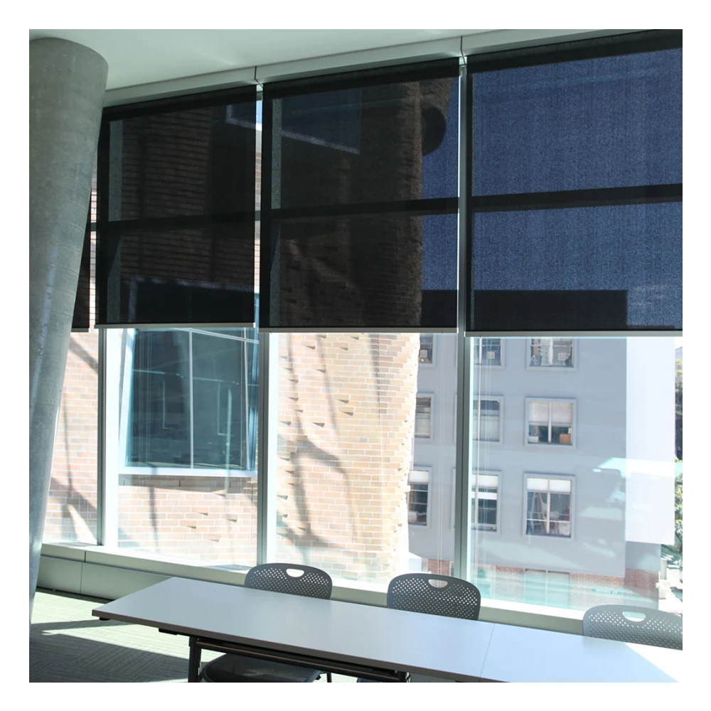 
STARDECO Elegant Plain Office French Window Roller Blinds Shades ODM Factory Wholesale Motorized Window Blinds Curtain Fabric 