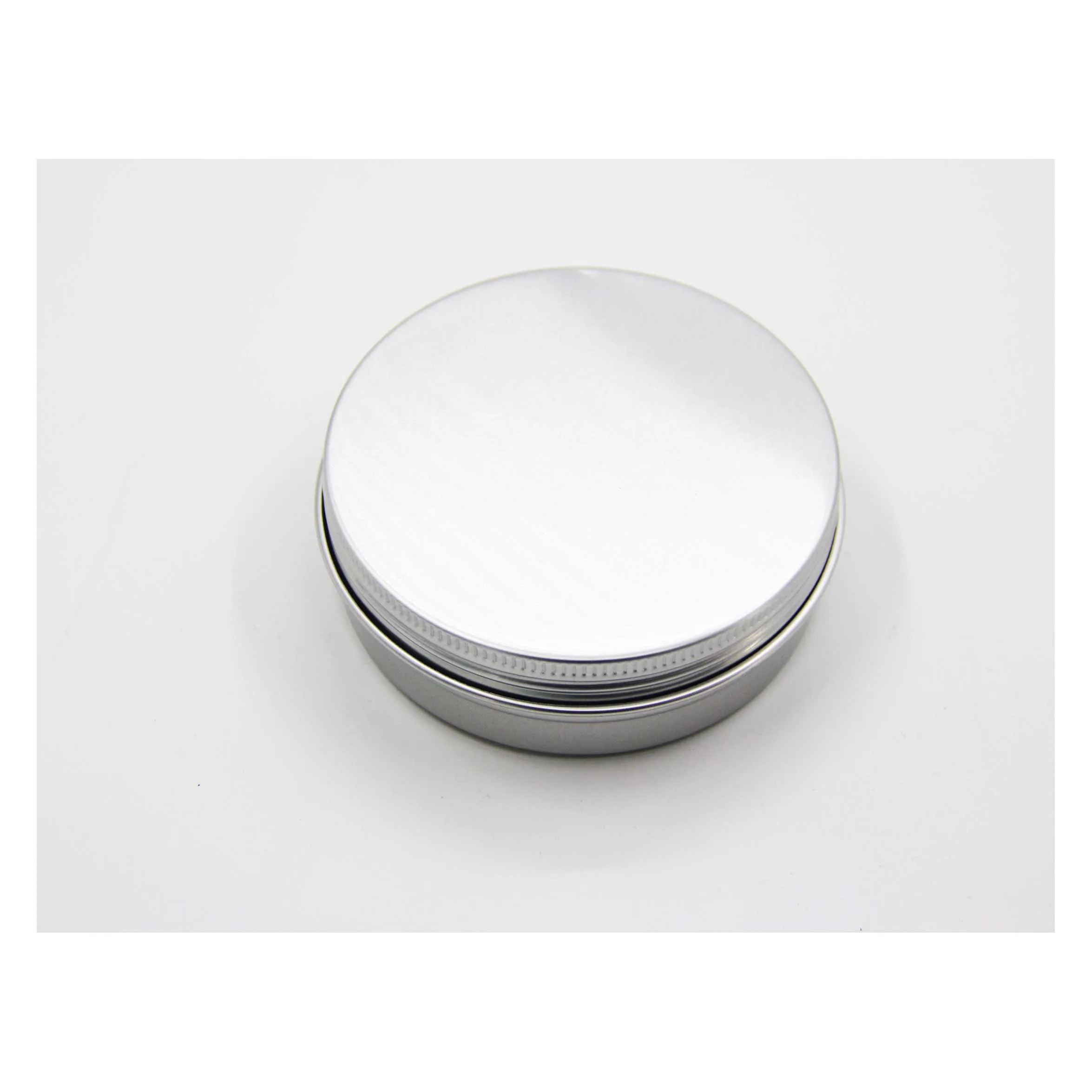 毫升化妆品罐带螺丝顶部的铝罐可以用于润唇膏容器 - buy 铝罐和盖子