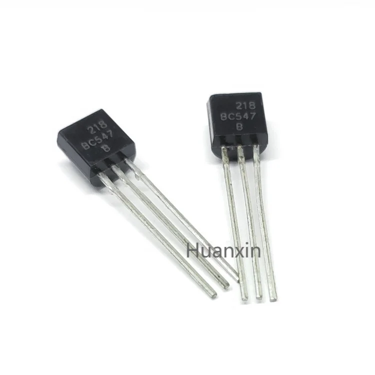 5x BC547B NPN-Transistor TO-92 – 45V, 100mA, 300MHz, Für Verstärker & Schaltungen