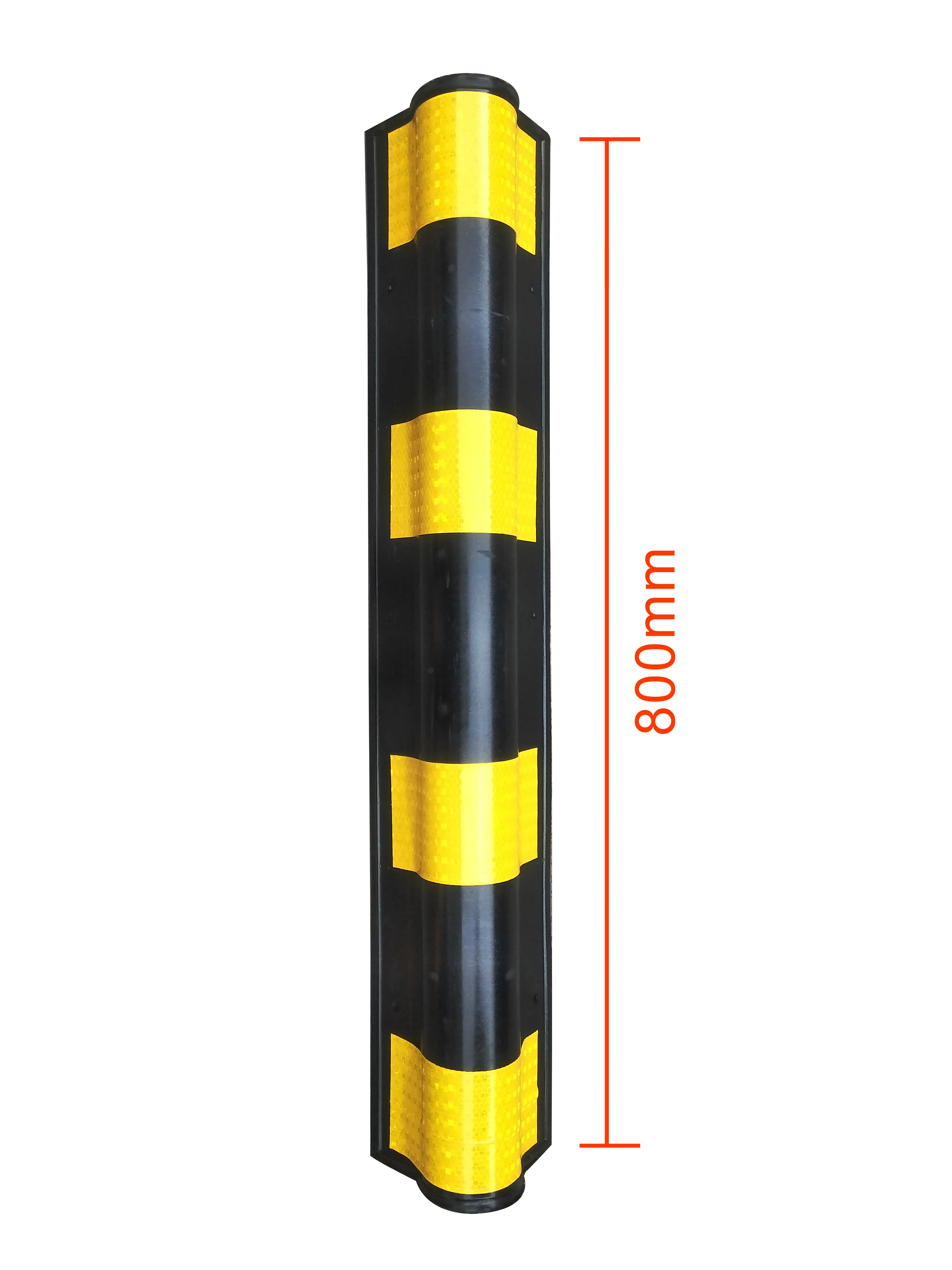Hot Sale 800mm Garage Corner Edge Protective Corner and Bumpers Safety Protector Wall Rubber Corner Guards Bumper for Parking