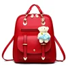Embossed PU leather small fashion backpack ladies backpacks korean sac a dos femme