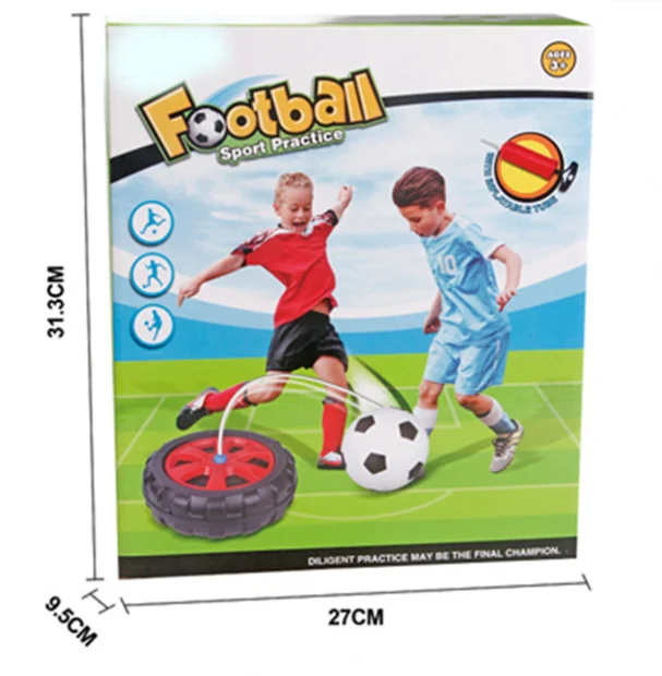 Kids Football Training Portable Outdoor Football Soccer Practice Game