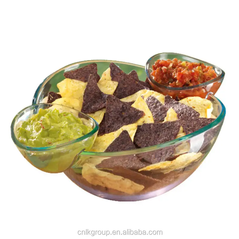 factory wholesale food serving set plastic snack bowl