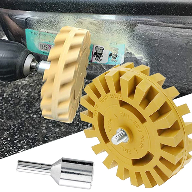 4inch 100mm Removing Vinyl Graphics Decals With 1/4" Drill Adaptor Auto