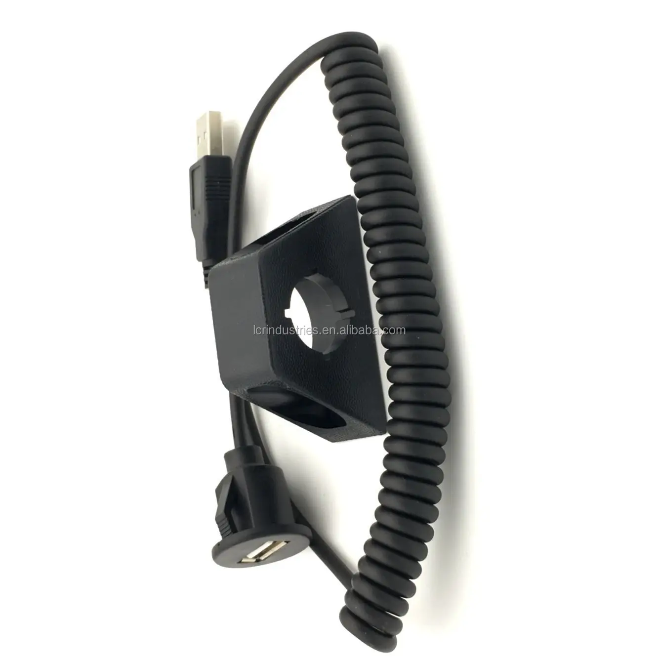 1.5M Extension Lead Coiled Usb