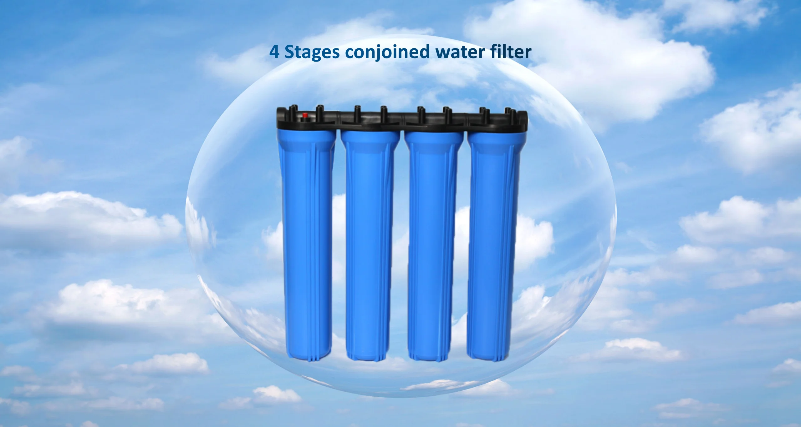 4 Stages Home Tap Water Filter Purifier With Home Inline Water Filter