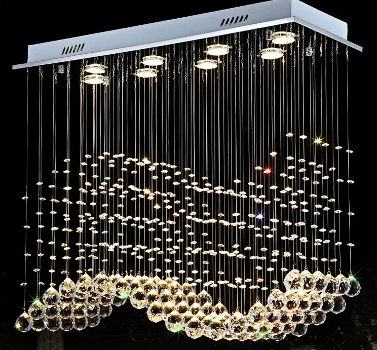 Factory wholesale cheap price modern luxury crystal chandelier lights for decoration