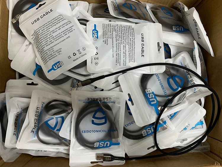 Factory Direct Price New LED Indicator 3A USB-C Charging Data Type C Fast Charging USB Cable for Samsung,Huawei - ANKUX.COM