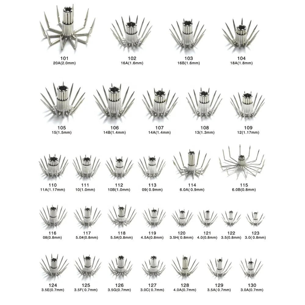 Customized All Sizes Stainless Steel Squid Jigger Fishing Hook