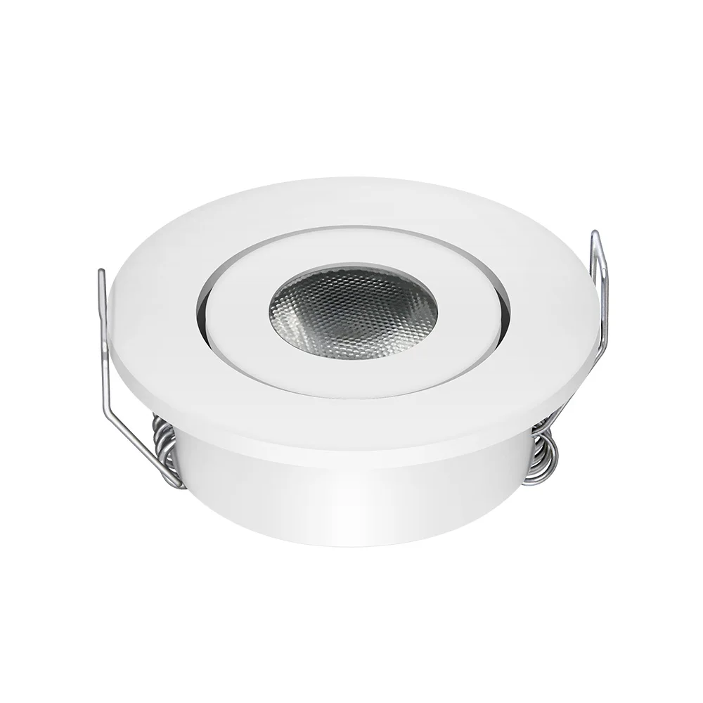 IP20 Cut Out44mm Aluminum Adjustable Trimless Gu10 LED Under Cabinet Light