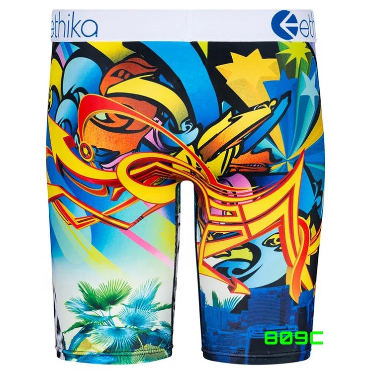 OEM high quality polyester breathable underwear sport men underwear elastic ethika logo waistband boxer briefs 82030001MU (3).jpg