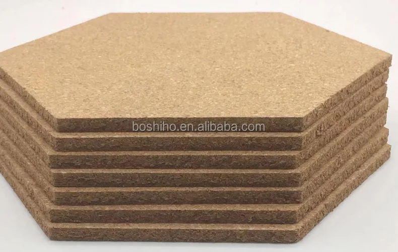 Boshiho Wholesale Cork Board Tiles 8 Pack With Full Sticky Back Mini