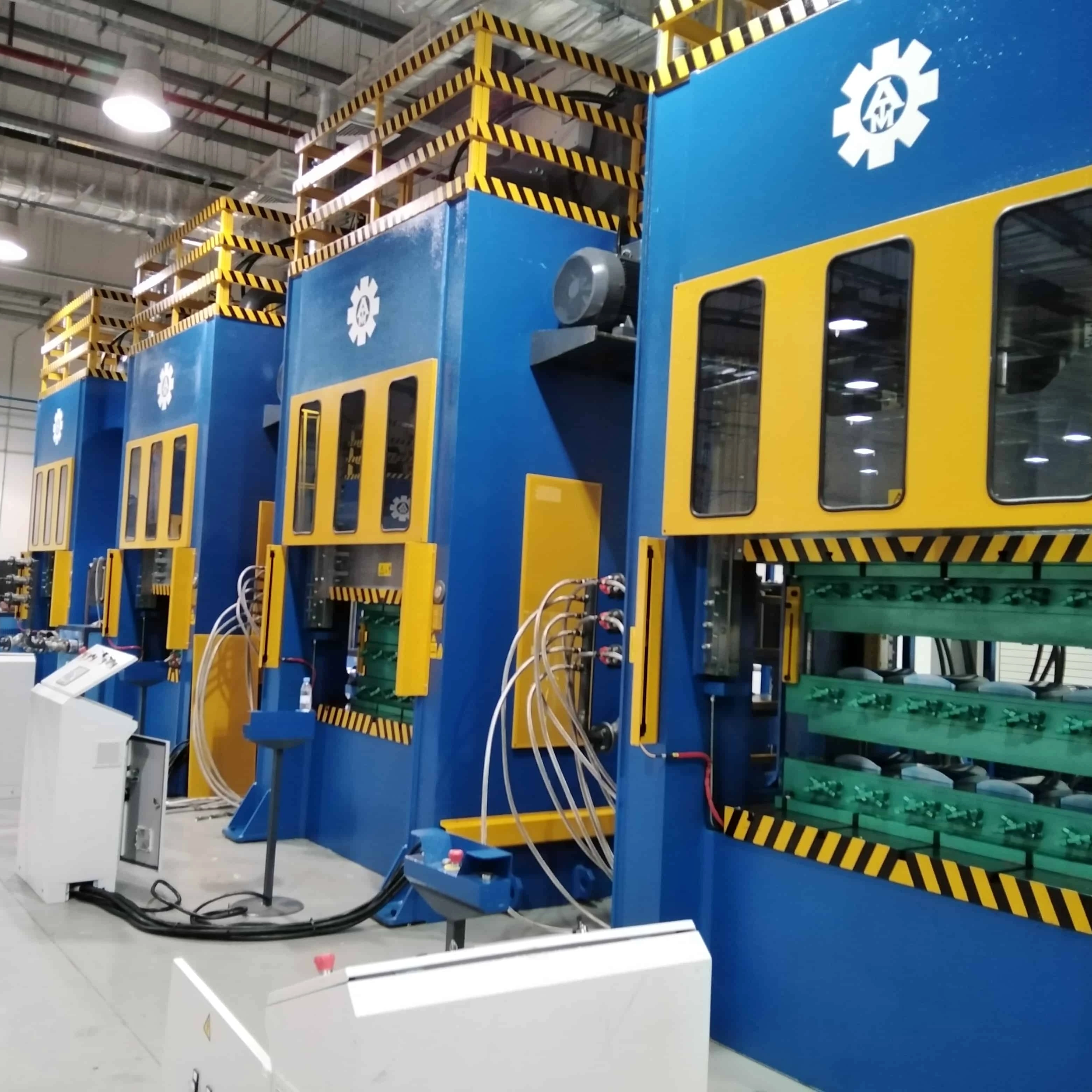 
Press Plant for pots made in stainless steel- Hydraulic deep drawing Press 250ts 