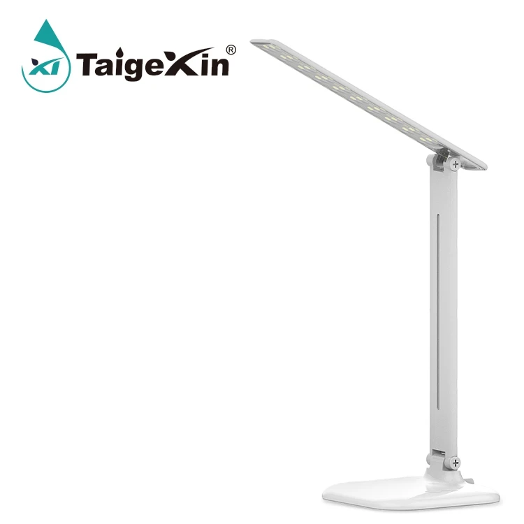 Learning Reading Light Led Table Lamp 180 Degrees Foldable Led Desk Lamp With 3 Steps Dimming Touch Switch