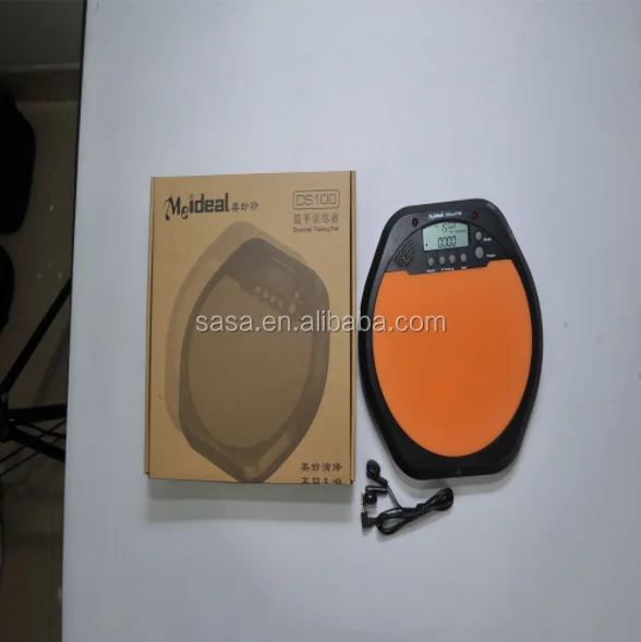 3 In 1 Digital Electronic Dumb Drum Pad Metronome Practice Drum For