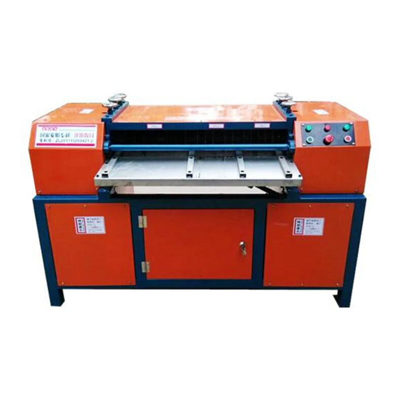 waste radiator cutting separating machine