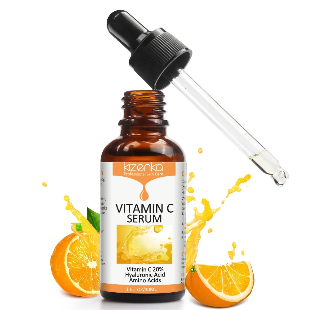 Organic Moisturizing Whitening Vitamin C Serum For Face Hyaluronic Acid