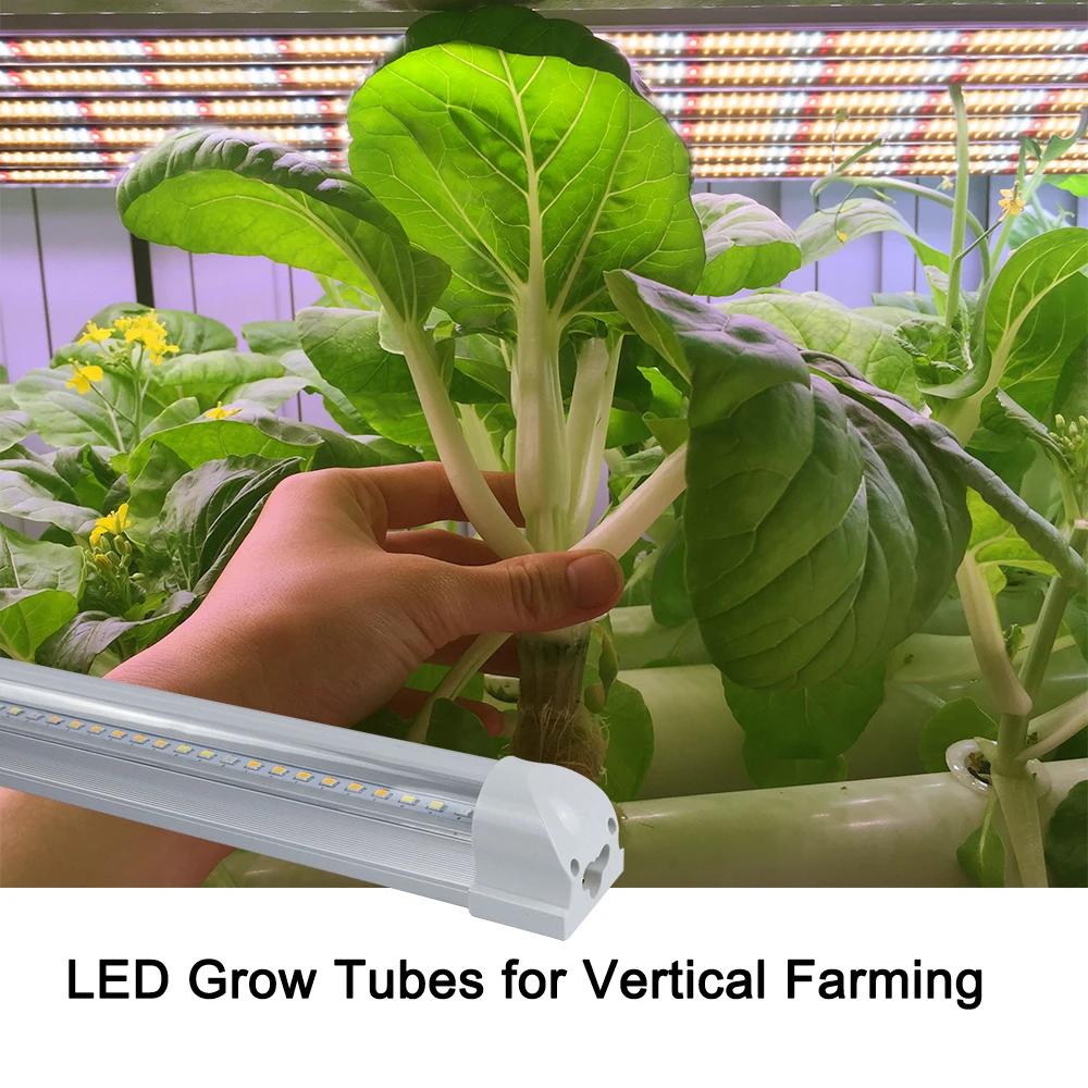 Full spectrum 4ft 120cm 36W led grow lights replace T5 tube for garden greenhouse