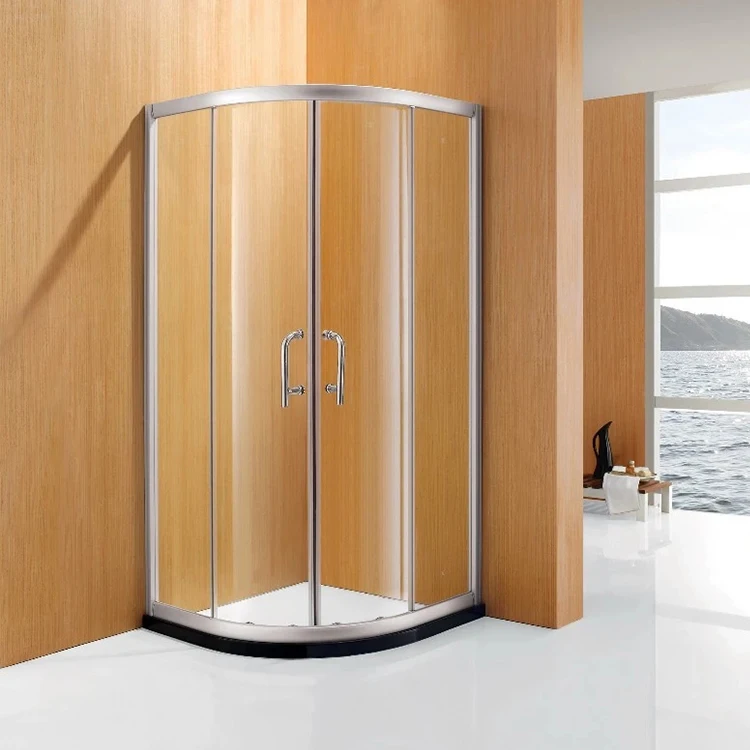 Half Round Glass Door Shower Enclosure Aluminum Shower Enclosure With Corner Sliding Door Buy Shower Enclosure Sliding Shower Enclosure Nano Shower