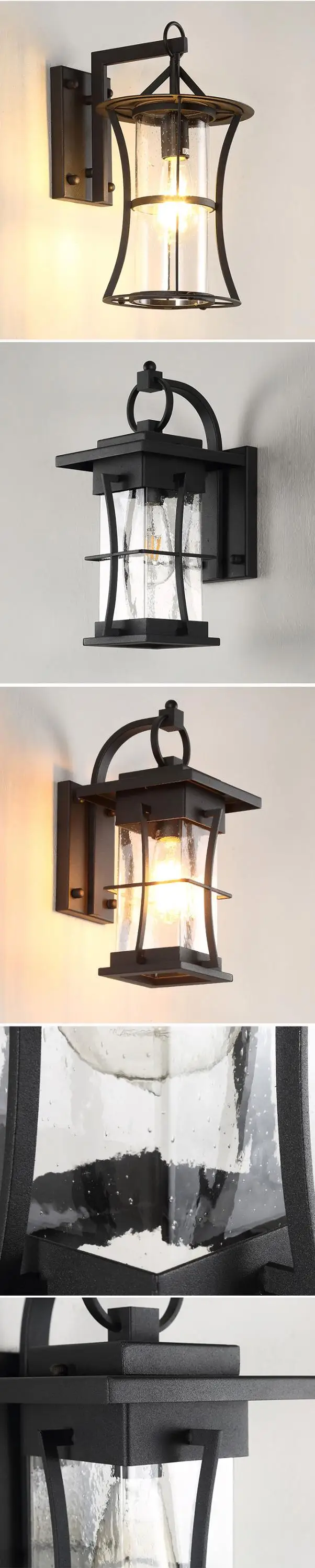 INDUSTRIAL LOFT GARDEN LIGHTING ZHONGSHAN MANUFACTURE ALUMINUM OUTDOOR WALL LIGHTING FIXTURES