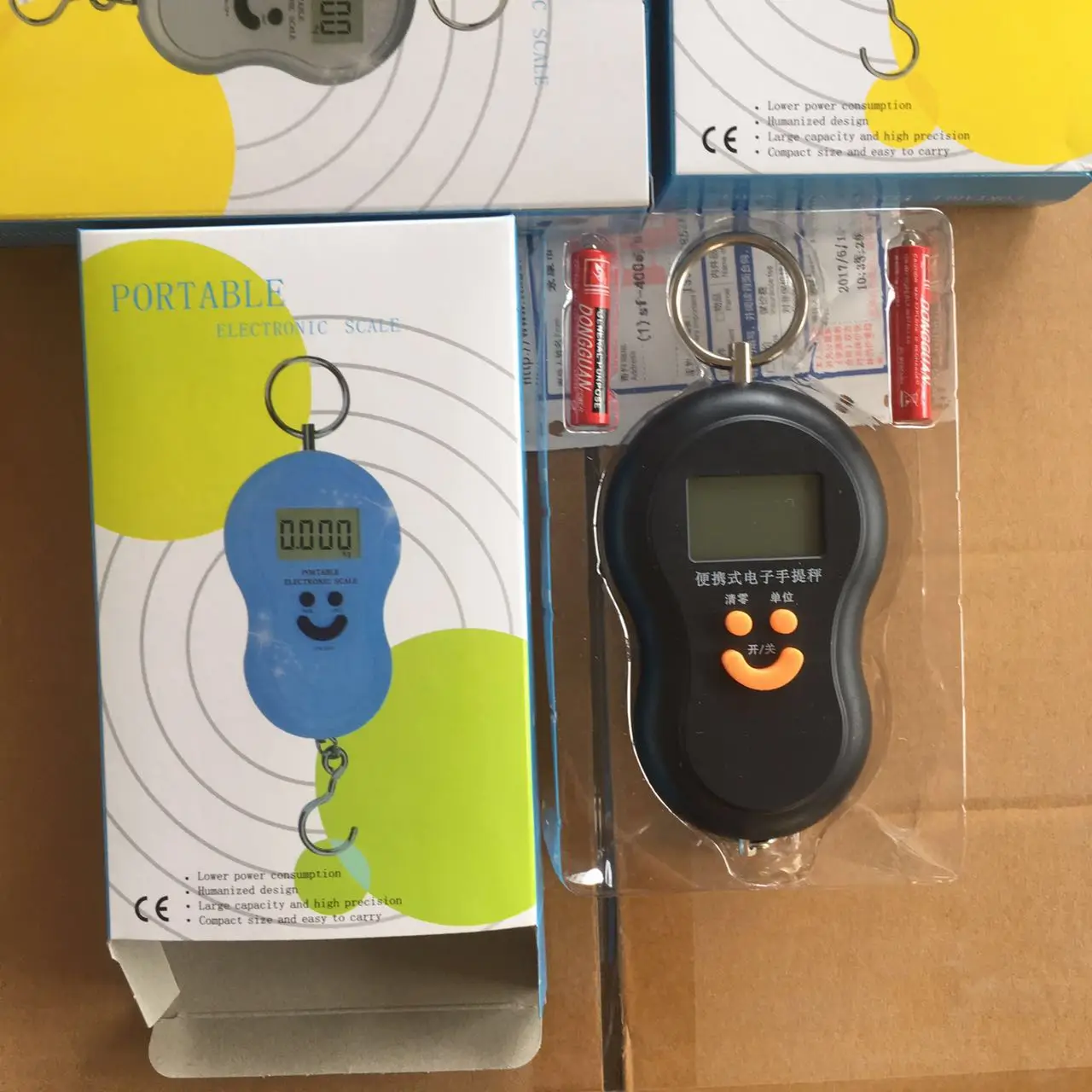 Mini Spring Scale Spring Balance Portable Hanging Luggage Scale Weight