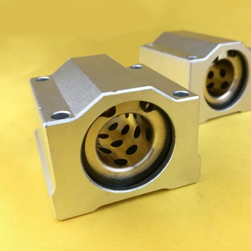 product graphite copper sleeve linear module optical axis sliding bearing scs16uu scs20uu linear module slider-14