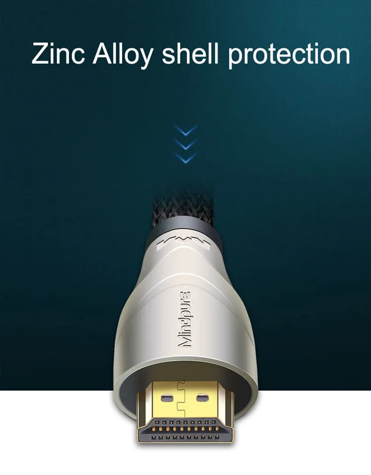 High Speed HDMI with Ethernet 3d 4k uhd Premium HDMI 2.0 cable - ANKUX.COM