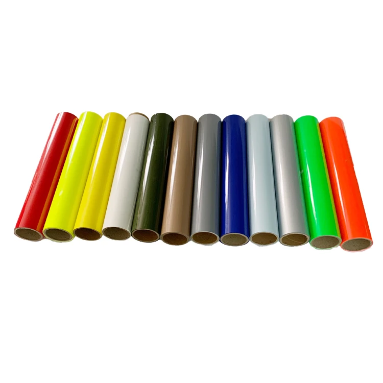 Custom White Black Many Colors Easy Weed Plotter Cutting Pu Flex Heat Transfer Vinyl For Tshirt