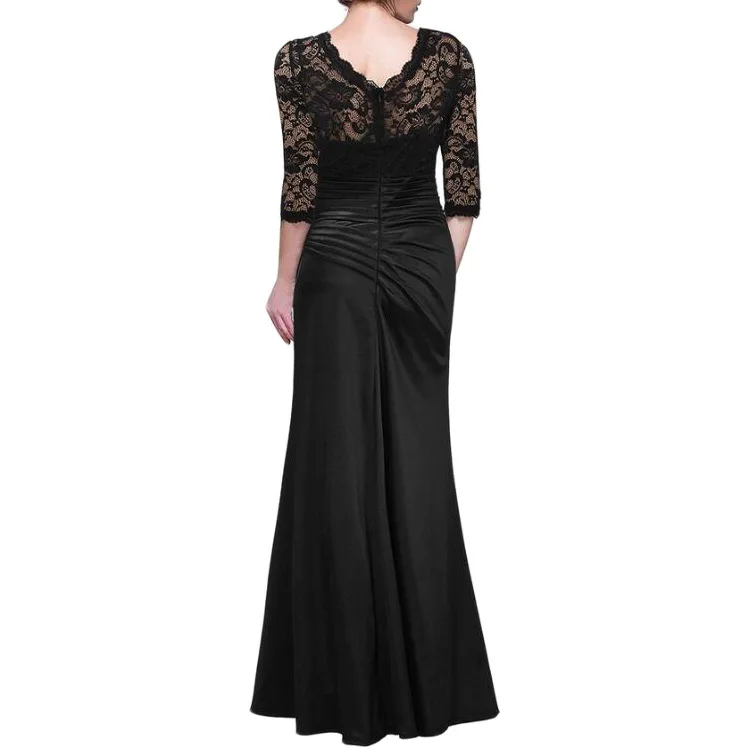 JAEDEN Mother of The Bride Dresses Plus Size Evening Gowns Lace Long Formal Gowns and Evening Dresses Floor Length