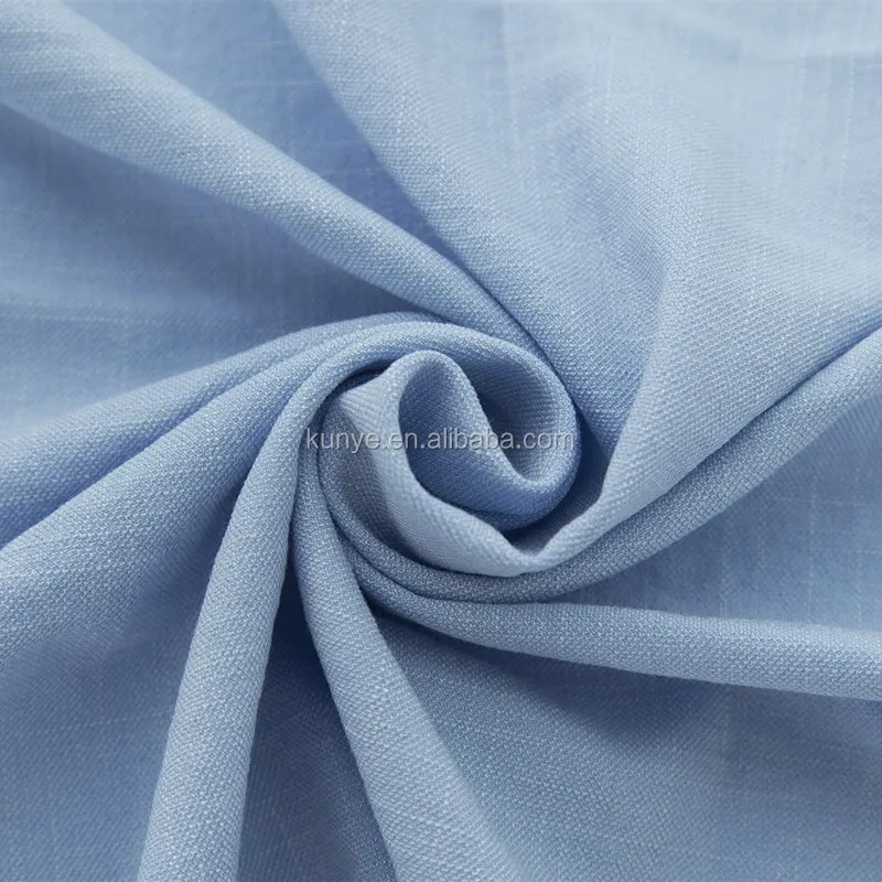 完善的质量准备好船尼龙人造丝 4 路弹力竹节面料t恤