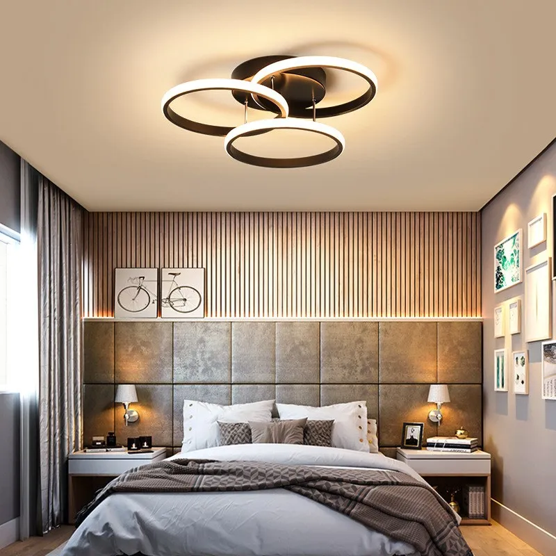Living room light ceiling modern led ceiling lamp circular acrylic led lighting for hotel project lamparas de techo