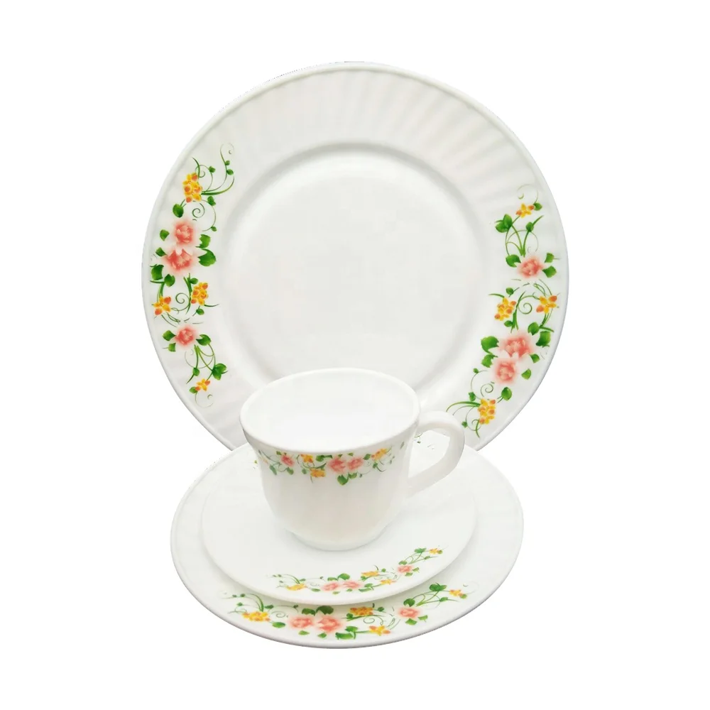 
Heat-resistant opal glass dinner tableware opal tableware 