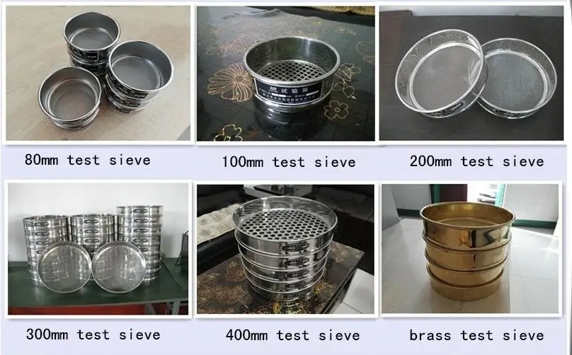 355 Um Test Sieve Shaker Laboratory Sieves Analysis Apparatus For Sand