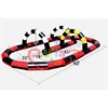 Portable Outdoor Giant Inflatable Sport Game Racing Go Karts / Inflatable Race Track